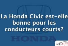 La Honda Civic est-elle bonne pour les conducteurs courts?